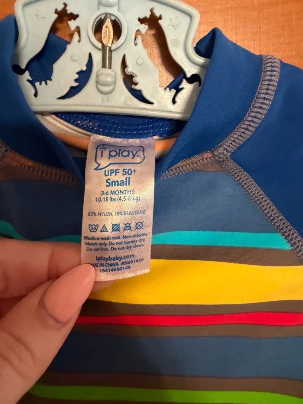 Boys 3-6m Swim Shirt